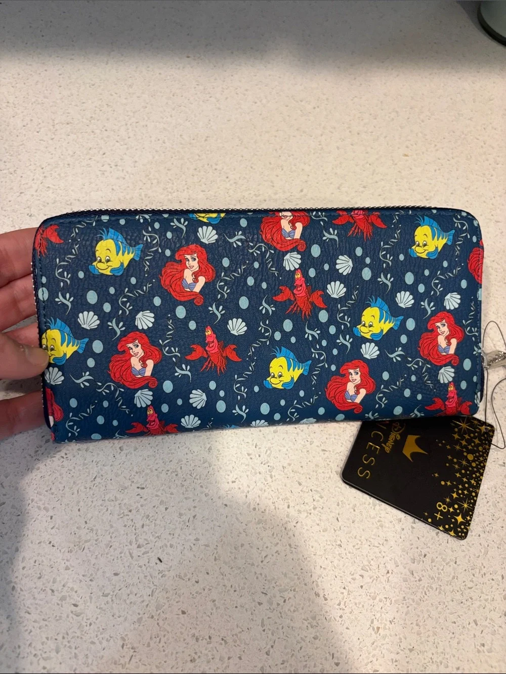 Loungefly zip wallet
